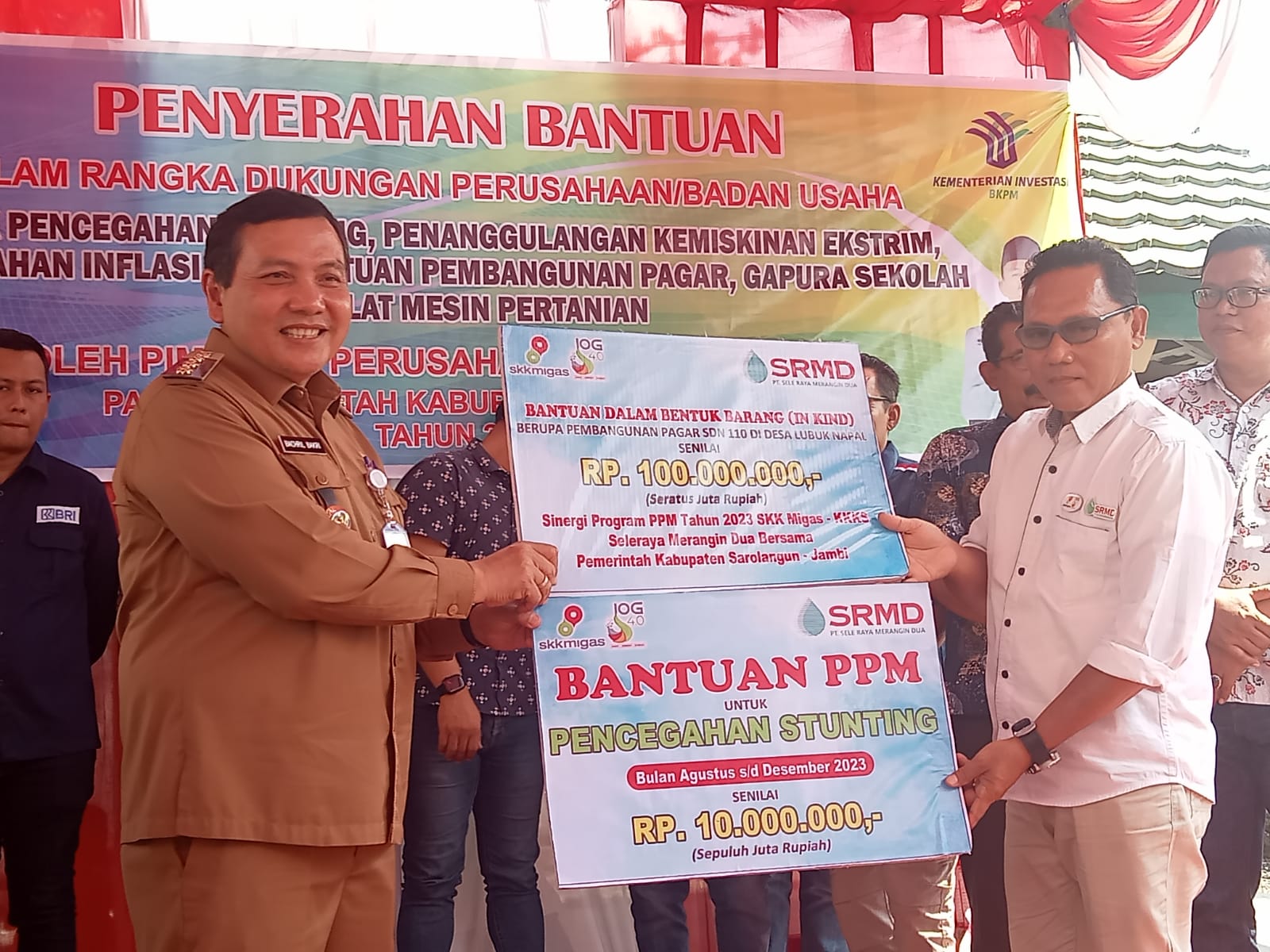 Skk Migas Kkks Seleraya Merangin Dua Salurkan Bantuan Penanganan