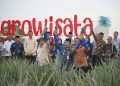 Menteri PDT Resmikan Bantuan Pengembangan Objek Wisata di Desa Wisata Tangkit Baru