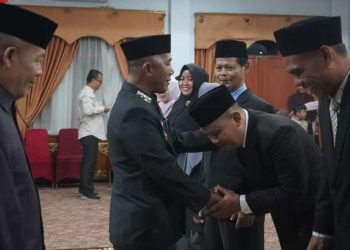 Pejabat Fungsional Dinas PMPTSP-TK Merangin di Lantik Pj Bupati Jangcik Mohza