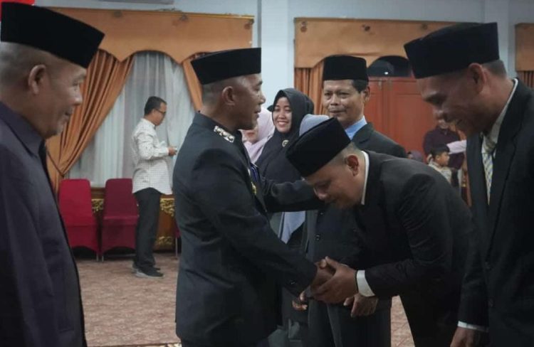 Pejabat Fungsional Dinas PMPTSP-TK Merangin di Lantik Pj Bupati Jangcik Mohza