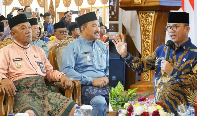 Pj Bupati Merangin Bersama Kades Ikuti Pertemuan dengan Menteri Desa PDT