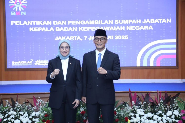 Menteri PANRB Rini Widyantini melantik Zudan Arif Fakrulloh Sebagai Kepala BKN