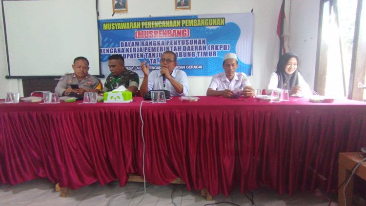 Pemerintah Desa Lagan Tengah Gelar Musrenbang Penyusunan RKPD TA. 2026