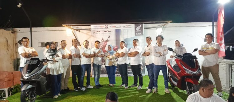 Gelar Mini Launching Serentak, Dealer Honda Bungo Perkenalkan New Honda PCX160 ke Masyarakat