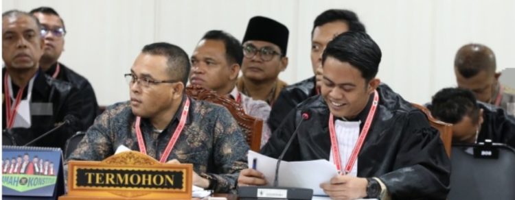 Sidang PHPU Kada di MK, KPU Muaro Jambi : Pemilih di 203 TPS Terdaftar dalam DPT dan Memenuhi Syarat Ikuti Pilbup