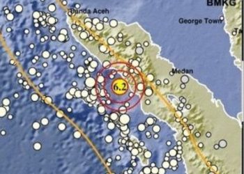 Gempabumi M 6.2, Guncang Aceh, Tidak Ada Korban Jiwa