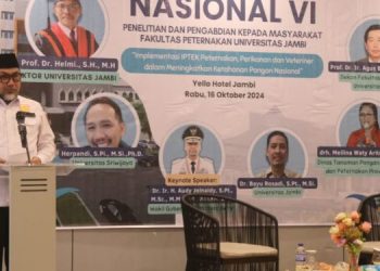 Pejabat Sementara Gubernur Jambi Buka Seminar Fakultas Peternakan Unja  Â