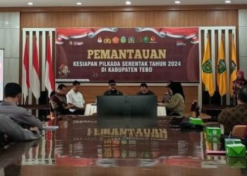 Pjs Gubernur Jambi Apresiasi Kesiapan Pemkab Tebo Menjelang Pilkada Serentak 2024