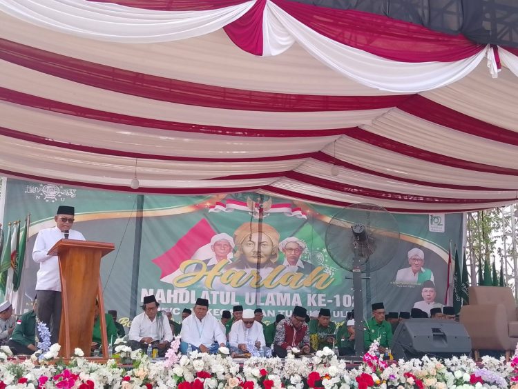 Mewakili Bupati, Staf Ahli Bidang Pemerintahan Hadiri Peringatan Harlah NU ke-102 di Tungkal Ulu