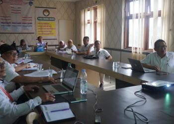 Rancangan Perbup Konkuren Bidang Komunikasi dan Informasi sedang di Bahas di Dinas Kominfo Merangin