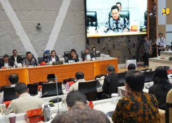 Menteri PUPR Raker Efisiensi Anggaran Bersama Komisi V DPR RI, Disetujui sebesar Rp29,57 triliun