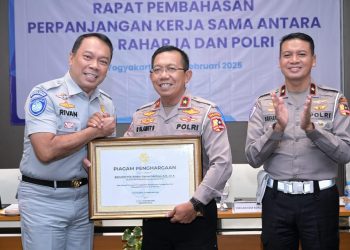 Jasa Raharja dan Polri Perpanjang Kerja Sama di Bidang Transportasi dan Pelayanan Santunan