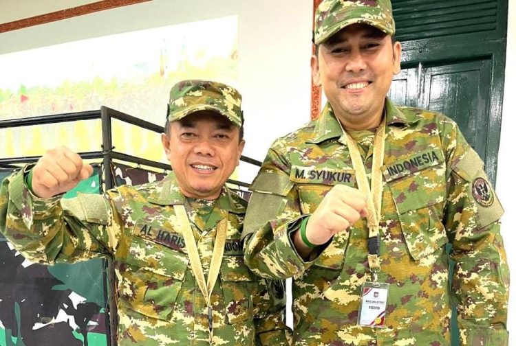 Bupati Merangin M.Syukur Bertemu Gubernur Jambi Al Haris saat Ikuti Retreat di Akmil