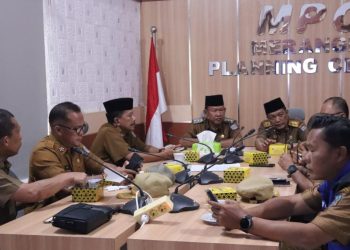 Wabup H A Khafid Ikuti Rakor Pengendalian Inflasi