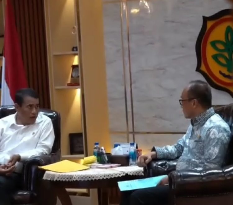 Kepala BKN Bertemu Menteri Pertanian Bahas Percepat Pemindahan PPL Daerah ke Pusat Dukung Instruksi Presiden di Sektor Pertanian