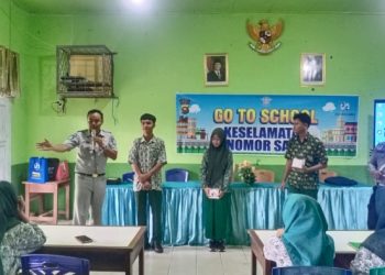 Jasa Raharja Muaro Bungo Gelar  Sosialisasi di SMA Negeri 2 untuk Menurunkan Tingkat Kecelakaan Usia Pelajar