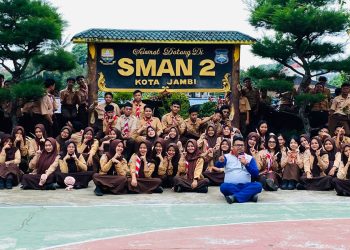Honda Roadshow to School, Siswa SMA N 2 Jambi Siap Berkendara Aman