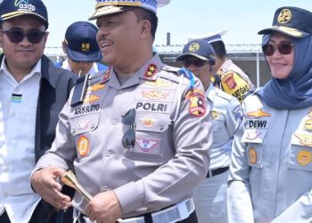 PT Jasa Raharja Bersama Korlantas POLRI dan Stakeholder Lainnya Tinjau Kesiapan Pelabuhan Bakauheni-Merak untuk Operasi Ketupat 2025