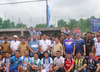 Al Haris Buka Pertandingan Mini Soccer Piala Gubernur 2025