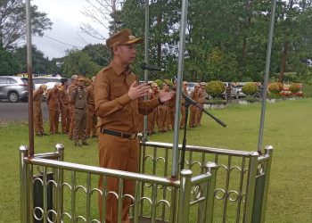 Wabup Muslimin Tanja Pimpin Apel Perdana