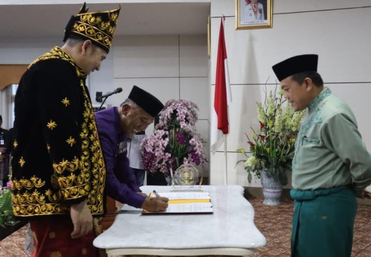 Jabatan Bupati Merangin Periode 2025-2030 diserahterimakan