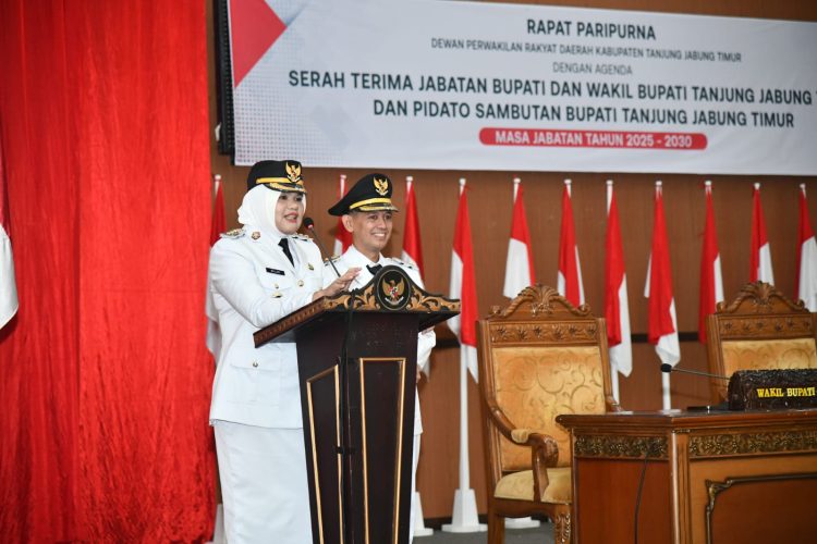 Pidato Politik di DPRD Tanjab Timur, Dillah Hich: Tidak Ada Lagi 1 atau 2, yang Ada adalah Kita