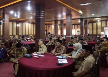 Wabup Merangin Khafid Moein  Minta Peserta Rakor RPJMD Serius