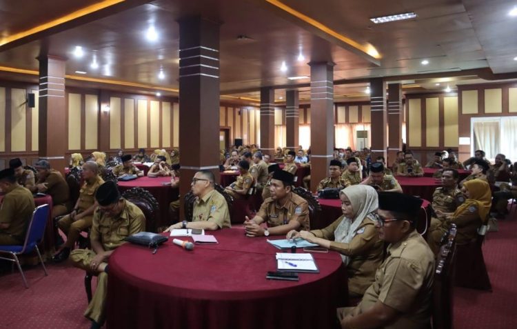 Wabup Merangin Khafid Moein  Minta Peserta Rakor RPJMD Serius