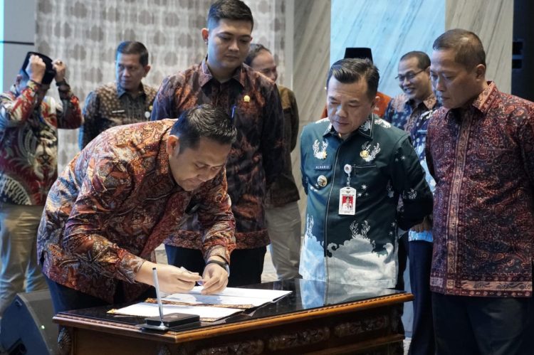 Bupati Merangin M Syukur Ikuti High Level Meeting TPID Provinsi Jambi