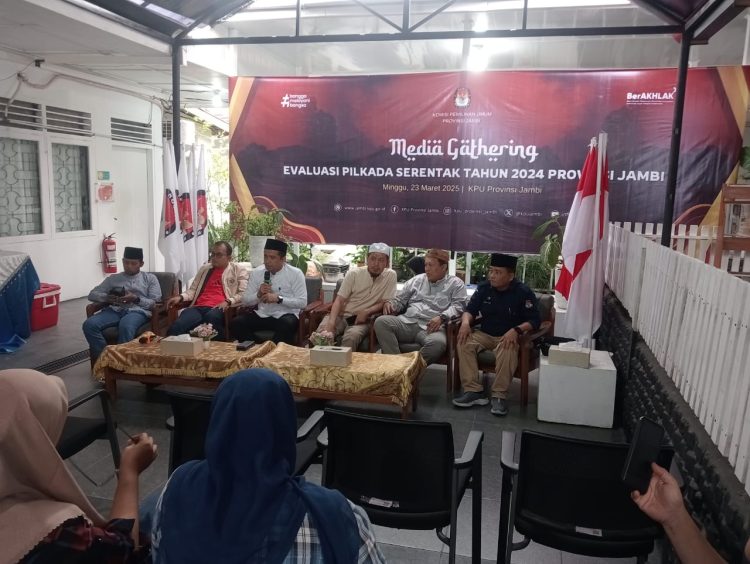 Pererat Silaturahmi, KPU Provinsi Jambi Gelar Media Gathering Sekaligus Buka Puasa Bersama