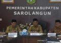 Rapat Pelaksanaan Program 100 Hari kerja Pimpinan Kabupaten Sarolangun 2025