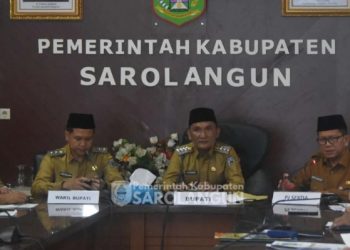 Rapat Pelaksanaan Program 100 Hari kerja Pimpinan Kabupaten Sarolangun 2025
