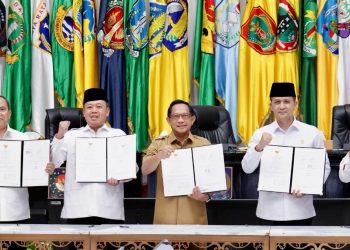 Kementerian ATR/BPN Teken Nota Kesepahaman dengan 4 K/L untuk Perkuat Sinergi Tata Kelola Pertanahan dan Tata Ruang