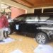 Tertibkan Penggunaan Kendaraan Dinas, Mobil dilingkungan Pemda Merangin dipasang Stiker