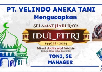 PT. Velindo Aneka Tani Mengucapkan “Selamat Hari Raya Idul Fitri”