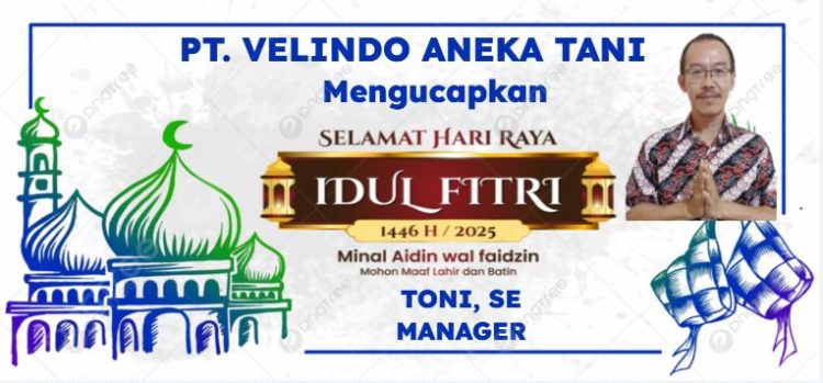 PT. Velindo Aneka Tani Mengucapkan “Selamat Hari Raya Idul Fitri”