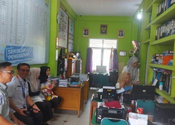 Edukasi Sejak Dini, Jasa Raharja Jambi Ajak Guru SMAN 4 Kota Jambi Peduli Keselamatan Berlalu Lintas