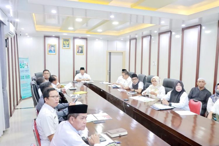 Wabup Katamso Ikuti Peluncuran Indeks Pencegahan Korupsi Daerah (IPKD) MCP 2025 Secara Virtual