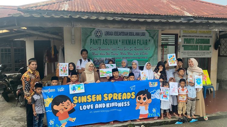 Sinsen Berbagi Kebahagiaan Ramadan Bersama Anak-Anak Panti Asuhan Hikmah Fajar Jambi