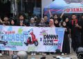 Touring Fazzio Hybrid Jambi Colaborasi dengan Damn! I Love Indonesia
