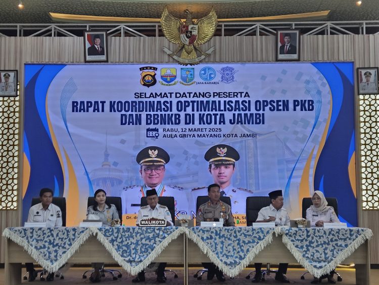 Rapat Koordinasi Optimalisasi Opsen PKB dan BBNKB di Kota Jambi