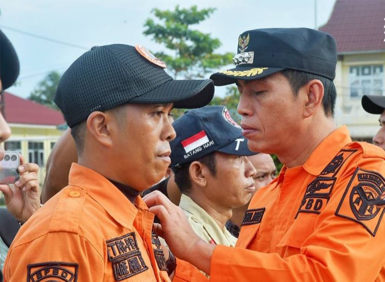 Bupati Batang Hari Pimpin Apel Siaga Darurat Bencana Hidrometeorologi Tahun 2025