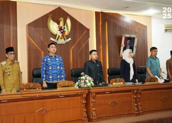 Bupati Fadhil Hadiri Rapat Paripurna Dengan Agenda Penyampaian Nota Pengantar Laporan LKPJ TA 2024