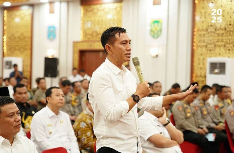 Bupati Batang Hari Menghadiri Rapat Lintas Sektoral