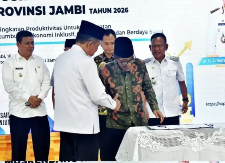 Wabup Batang Hari Hadiri Musrenbang RKPD Provinsi Jambi Tahun 2026