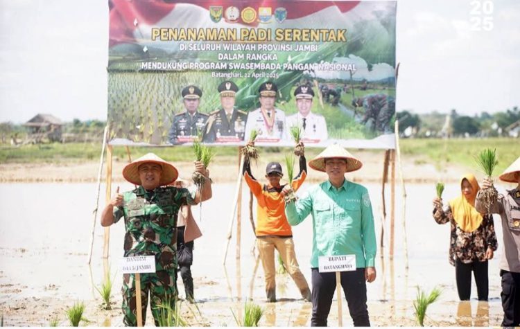 Bupati Fadhil Harap Batang Hari Jadi Tumpuan Swasembada Pangan di Provinsi Jambi