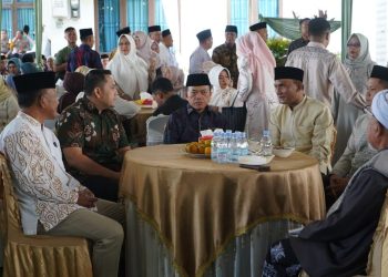 Bupati Merangin, Wabup dan Sekda Hadiri Open House Gubernur Jambi 