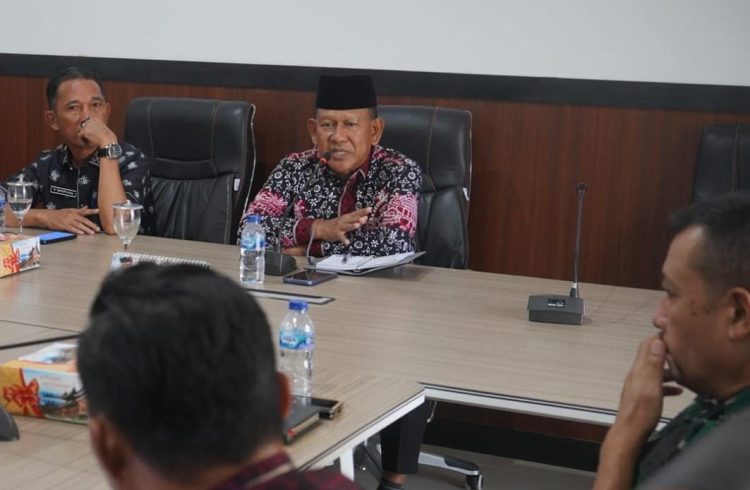 Wabup Merangin Khafied Moein Pimpin Rakor Penertiban RTH Dalam Kota Bangko