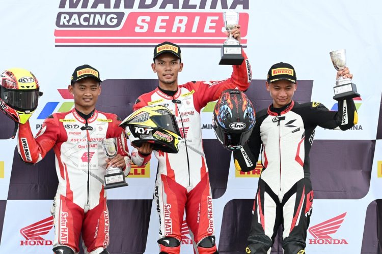 CBR Tercepat, Astra Honda Kuasai Seri Perdana Mandalika Racing Series 2025