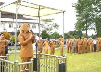 Hari Pertama Kerja Usai Libur Lebaran, Bupati Tanjabtim Soroti Kedisiplinan ASN